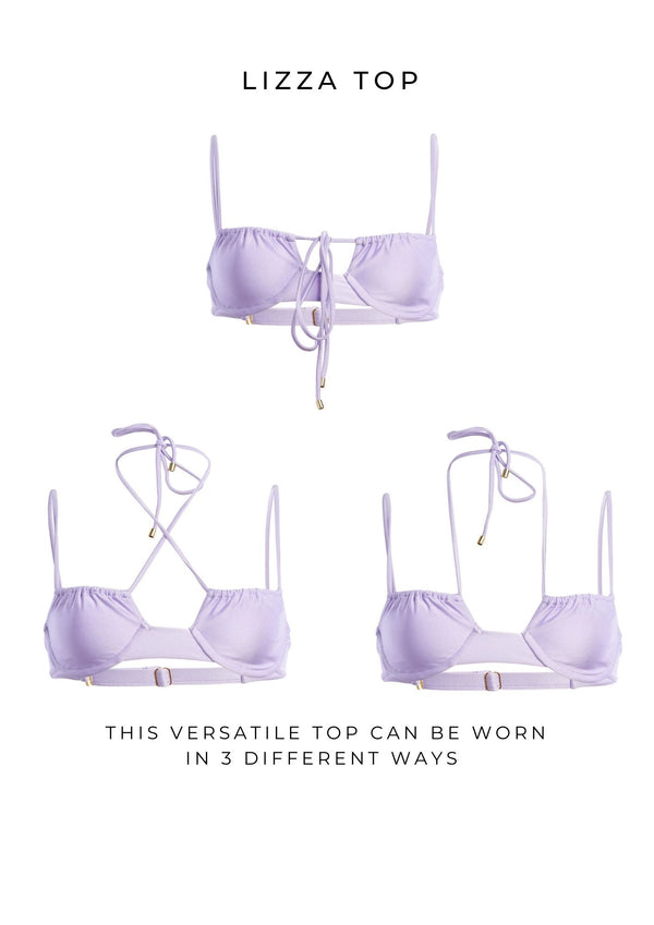 Janthee Berlin Lizza Top - Lilac