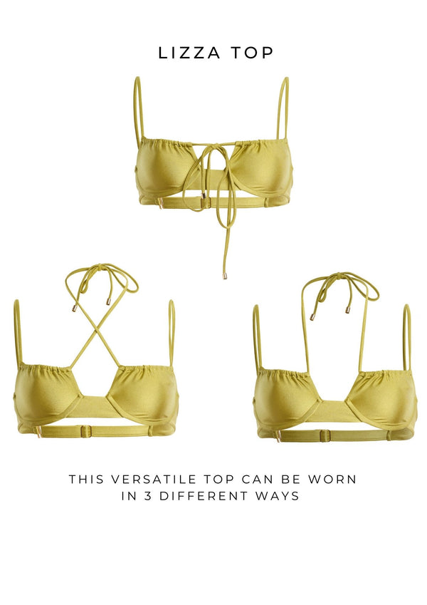 Janthee Berlin Lizza Top - Pistachio