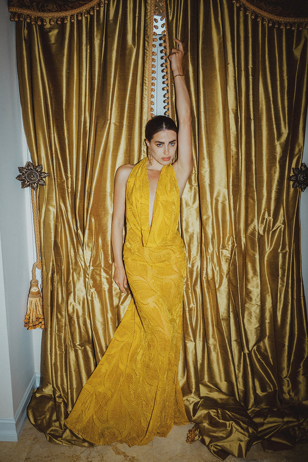 Janthee Berlin Mona Dress - Citrine