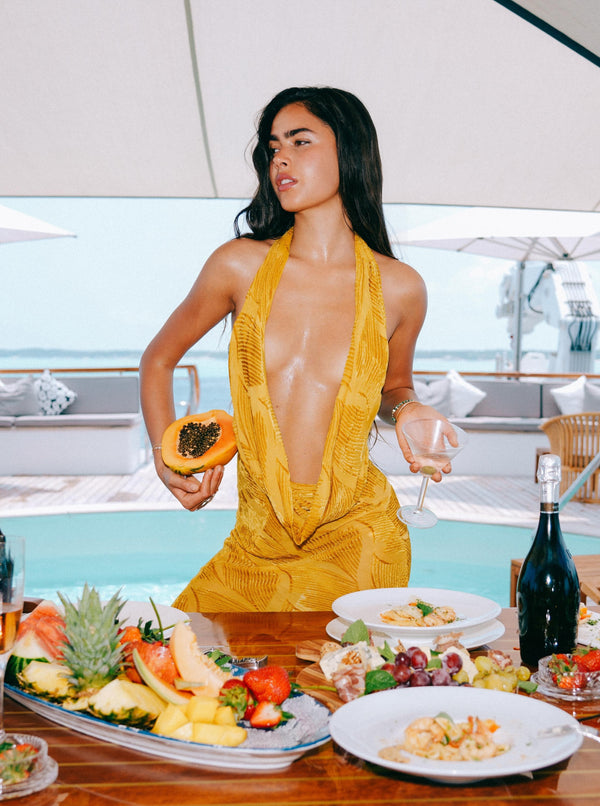 Janthee Berlin Mona Dress - Citrine