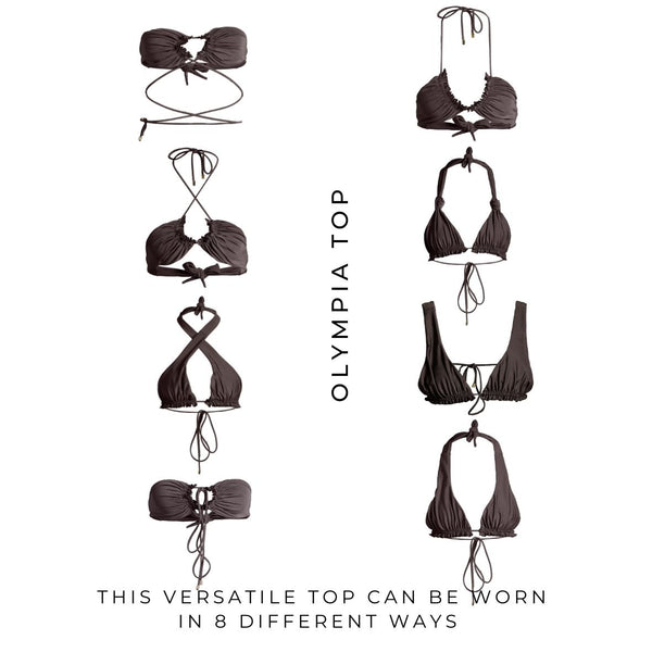 Janthee Berlin Olympia Top - Mocha