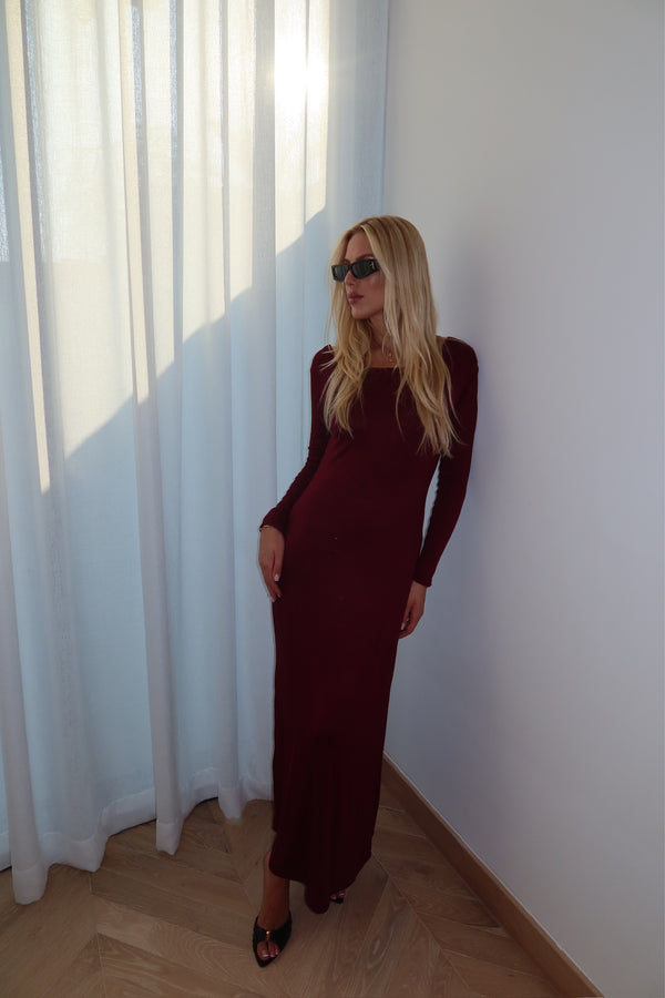 Janthee Berlin Sazwa Dress - Raspberry