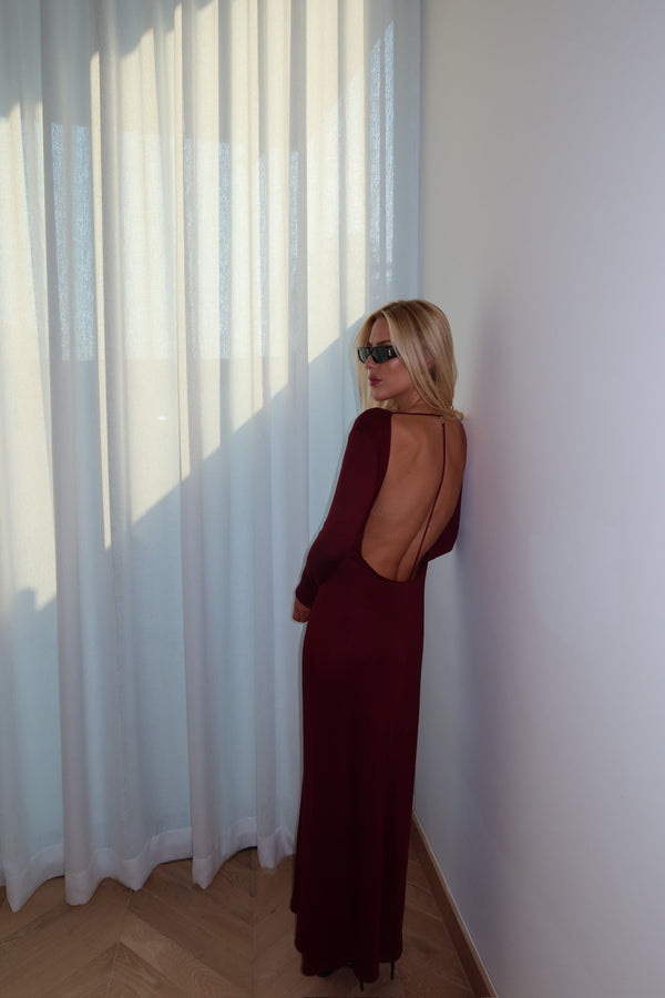 janthee berlin Sazwa Dress - Raspberry