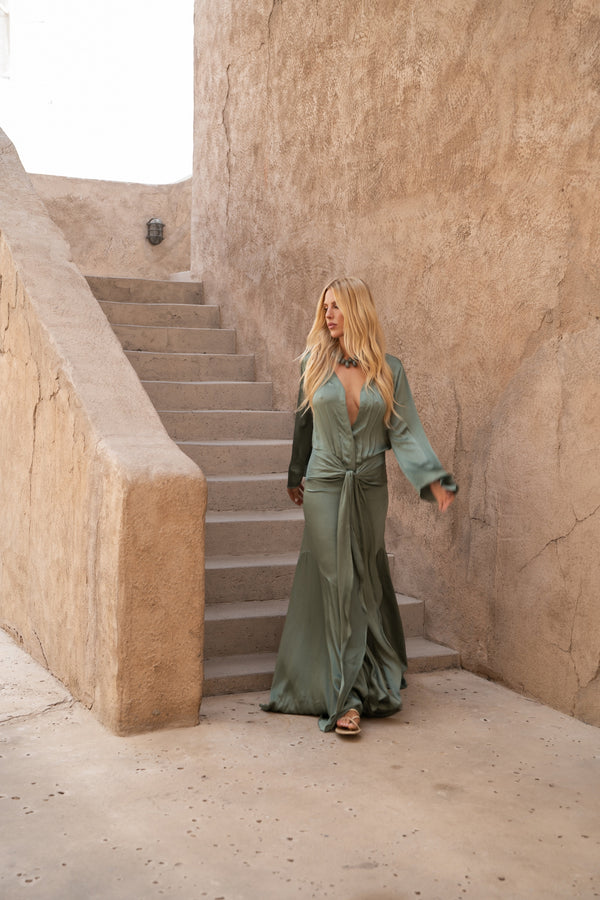 Janthee Berlin Sienna Dress - Mint