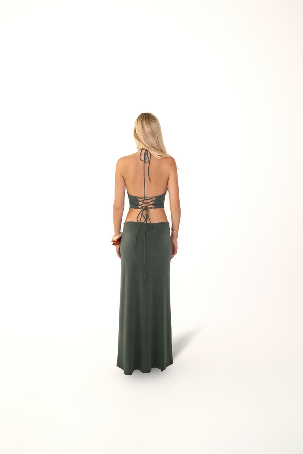 Janthee Berlin Siham Dress - Olive