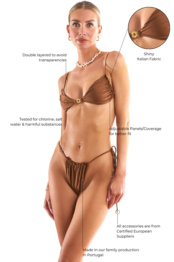 Janthee Berlin Sonia Top - Espresso