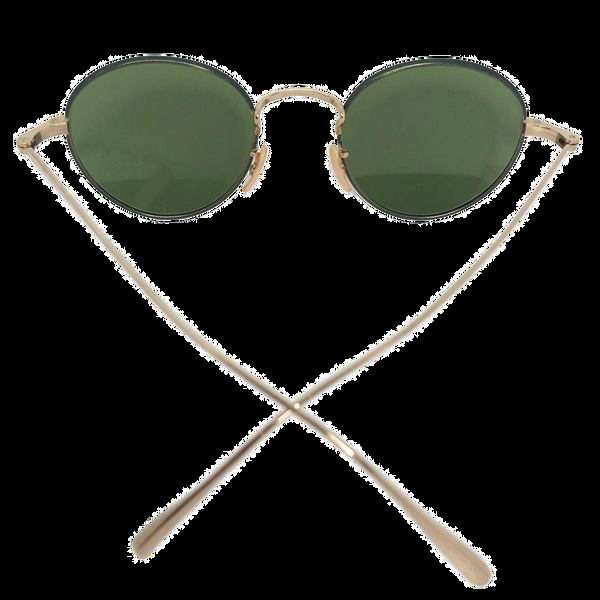 Japan Best BJ Classic Sunglasses PREM-114S NT Gold & Green