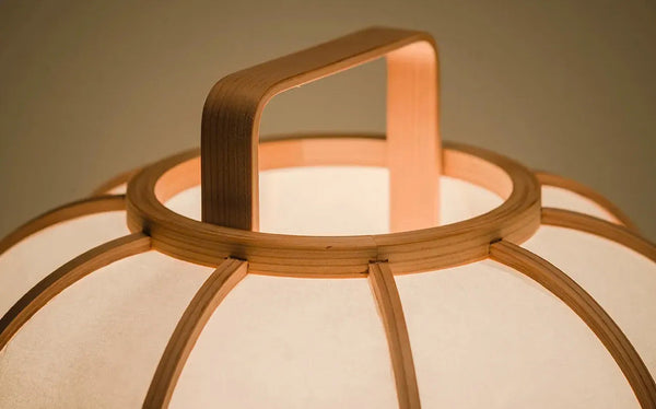 Japan Best Andon Snow Cave Tripod Lamp - Small