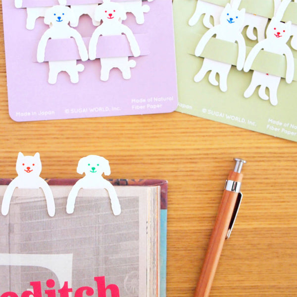 Japan Best Animal Family Bookmarks