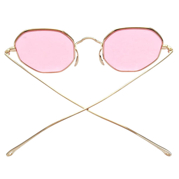 Japan Best Ayame Sunglasses Octagon Gold