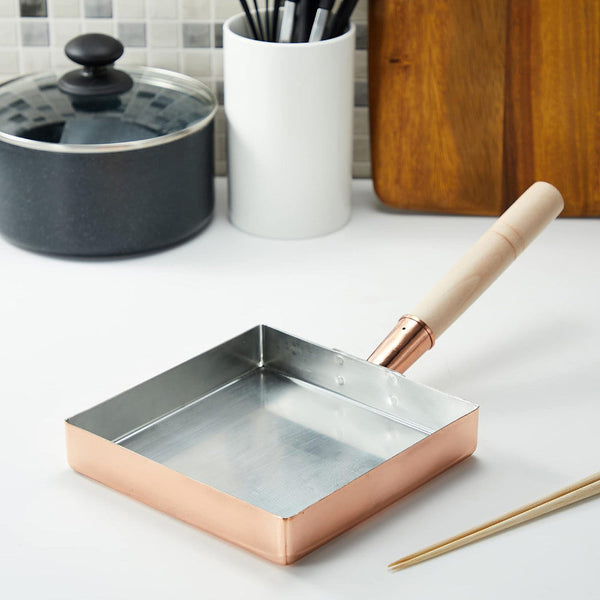 Japan Best Copper Tamago Pan For Japanese Omelette