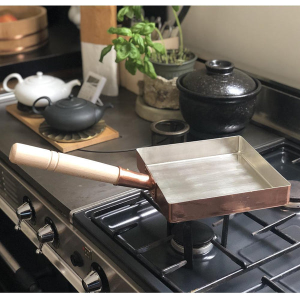 Japan Best Copper Tamago Pan For Japanese Omelette