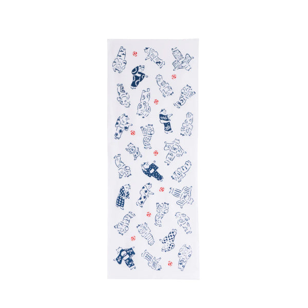 Japan Best Hand-dyed Tenugui - Cat Obon