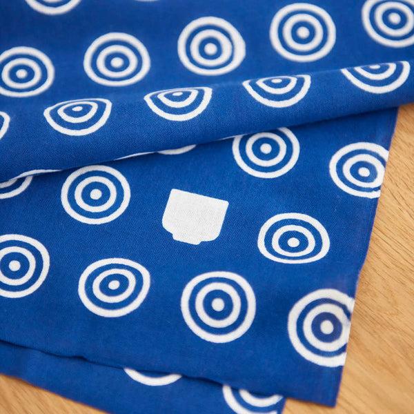 Japan Best Hand-dyed Tenugui - Circle Kiki-Zake