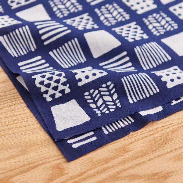 Japan Best Hand-dyed Tenugui - Cups Choko-Zukushi