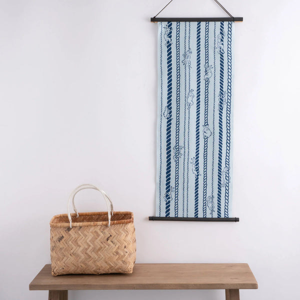 Japan Best Hand-dyed Tenugui - Rabbit Climbing