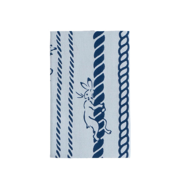 japan best Hand-dyed Tenugui - Rabbit climbing