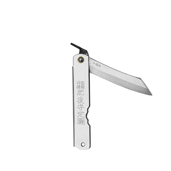 Japan Best Higonokami Silver-Plated Folding Knife