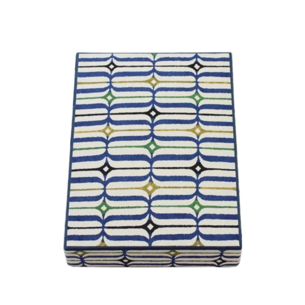 Japan Best Keijyusha Paper Box - Ainu Blue