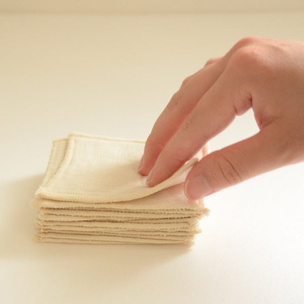 Japan Best Makeup Pads - Reusable Organic Cotton