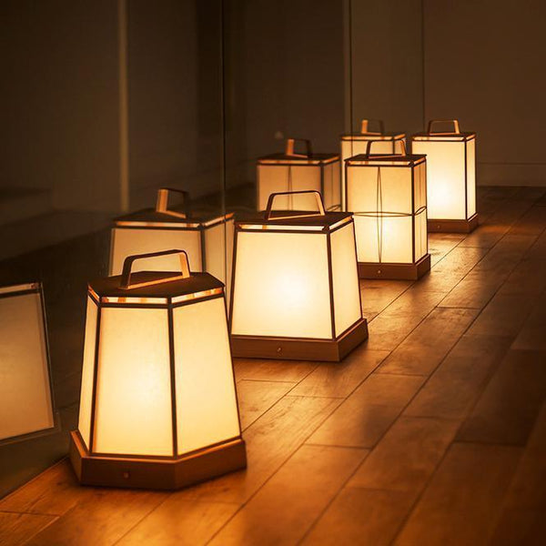 Japan Best PRE-ORDER / Andon Hexagonal Outdoor Lamp