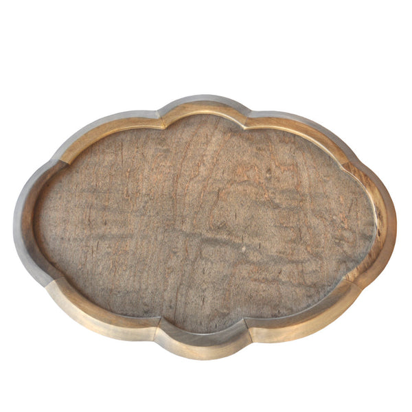 Japan Best Silver Cloud Tray