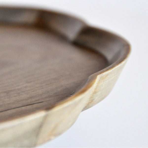 Japan Best Silver Flower Tray