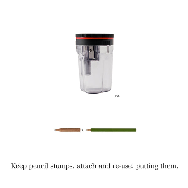 Japan Best Tsunago Pencil Sharpener - No Waste