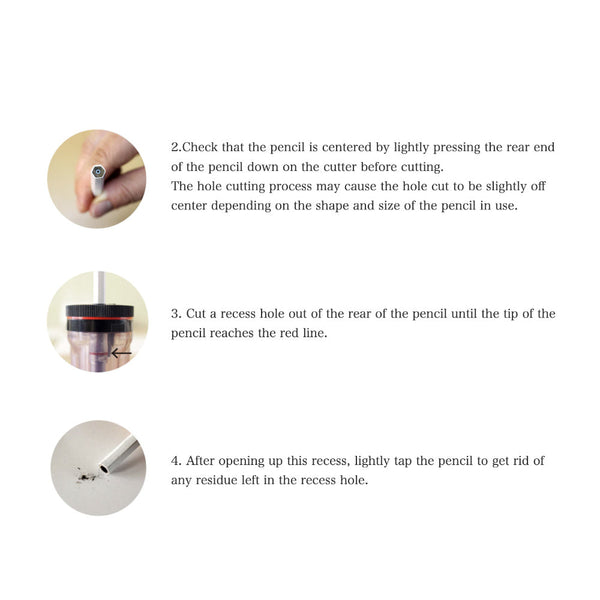 Japan Best Tsunago Pencil Sharpener - No Waste