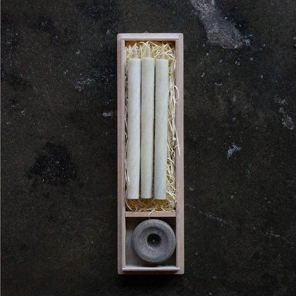 Japan Best White Sage Japanese "Warosoku" Candle