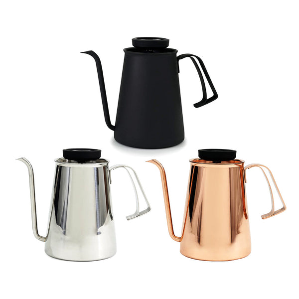 Japan Best Kettle With Thermometer Special Pour For Drip Leather Handle