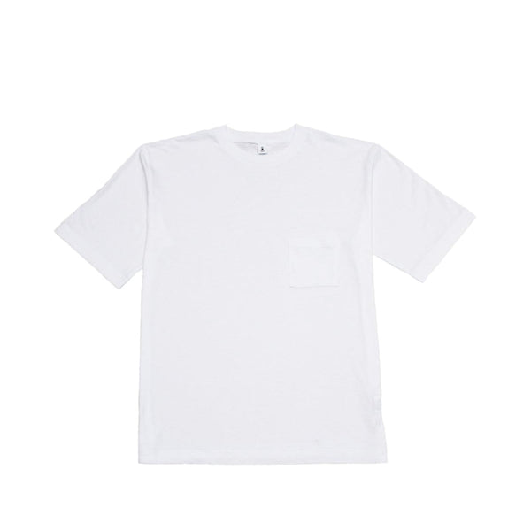 Japan Best Loopwheeled Crewneck T-Shirt With Pocket
