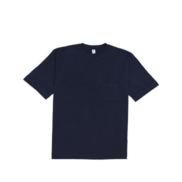 Japan Best Loopwheeled Crewneck T-Shirt With Pocket