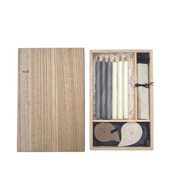 japan best Purifying Japanese Candle and Palo Santo Set