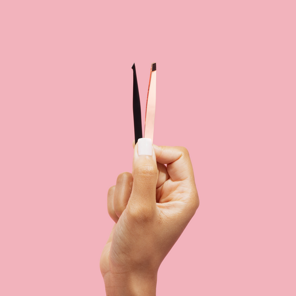 japonesque Pointed-Slant & Slant Tweezers Rose Gold