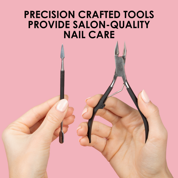 Japonesque Toenail Nipper & Cuticle Pusher Soft Touch