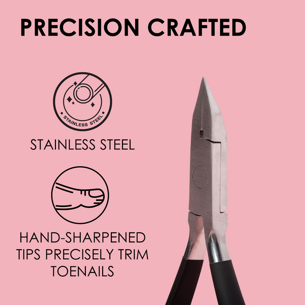 Japonesque Toenail Nipper & Cuticle Pusher Soft Touch