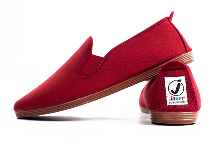 Javer BURGUNDY Shoes Classic
