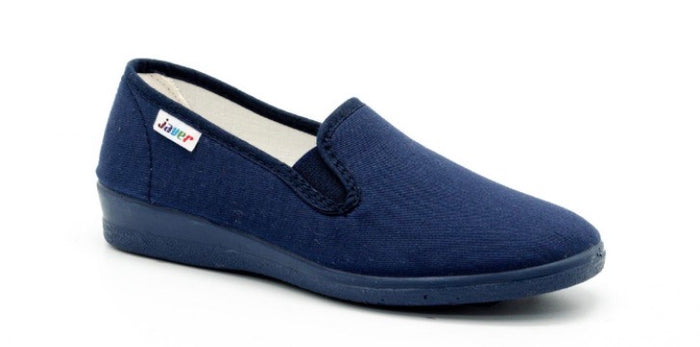 Moccasins With Small Wedge NAVY Model 2000