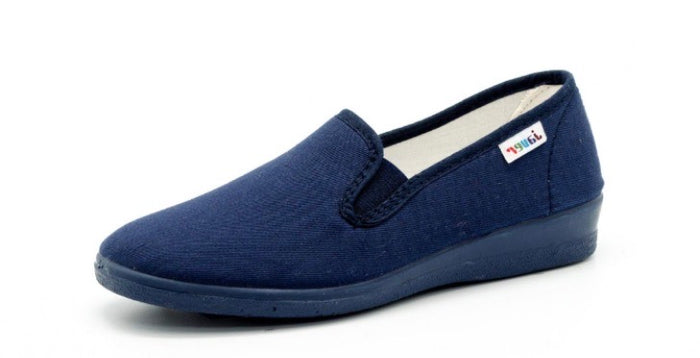 Moccasins with small wedge NAVY model 2000
