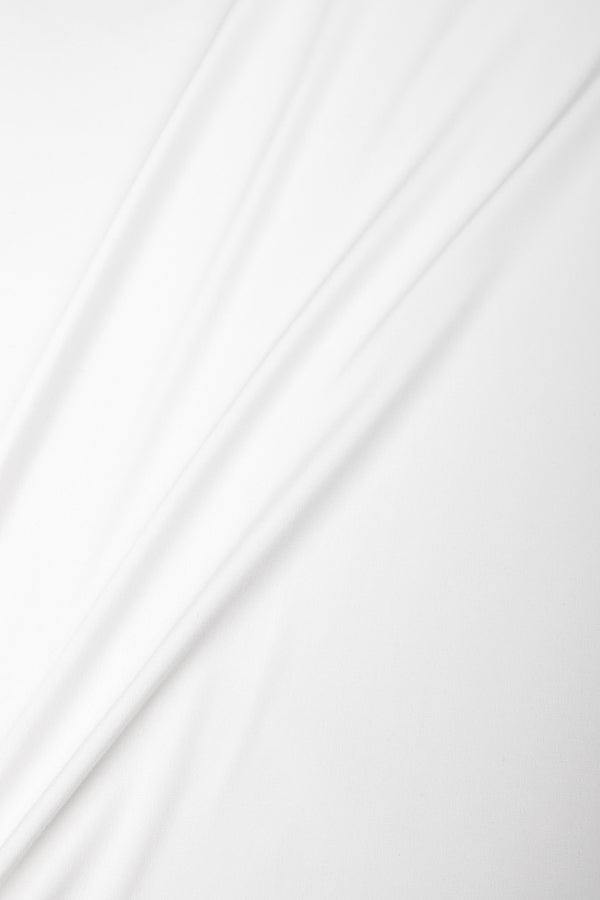 Marie France Van Damme Jersey Racer Back Dress White