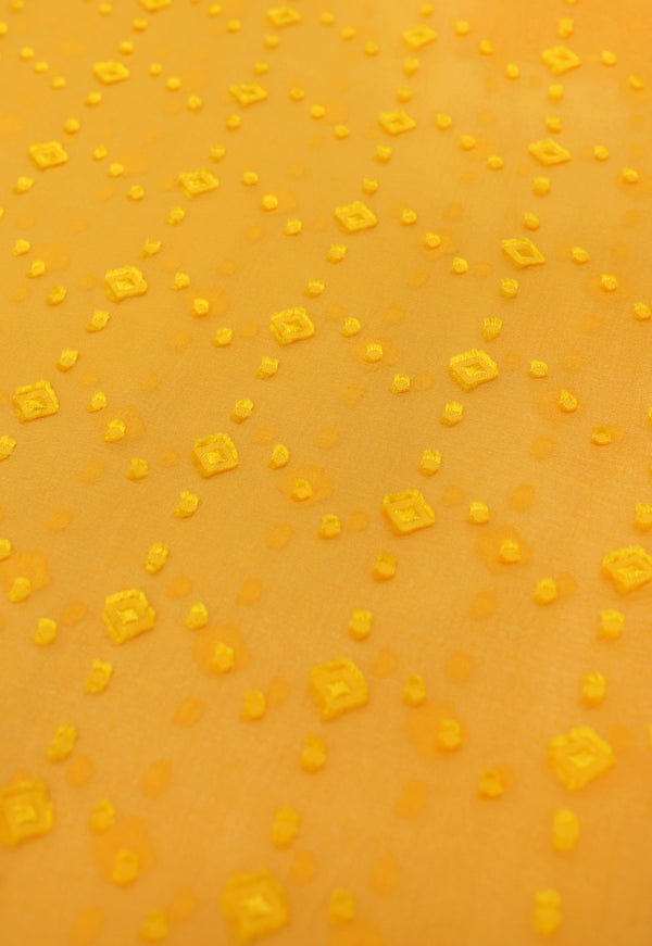 Marie France Van Damme Long Babani Cover Up Orange