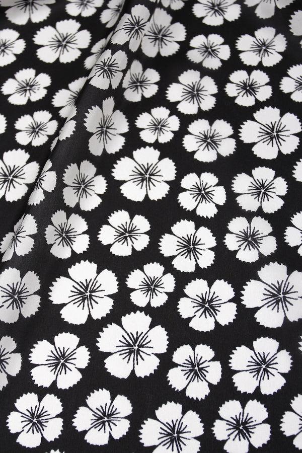 Marie France Van Damme Printed Racer Back Sun Dress Flower Power