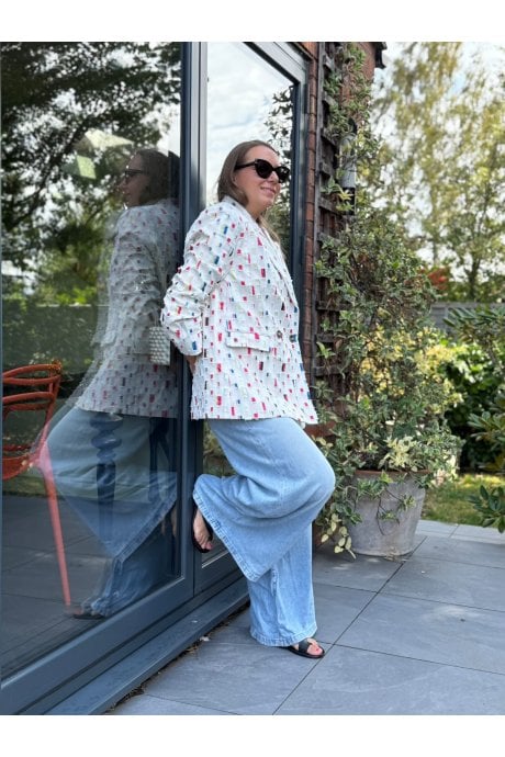 Eco Cotton Trench Blazer