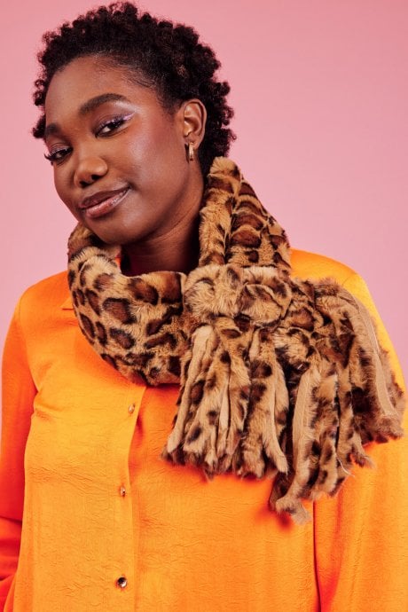 Faux Fur Scarf