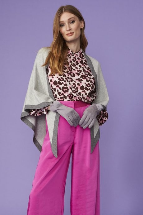 Grey Cashmere Wrap