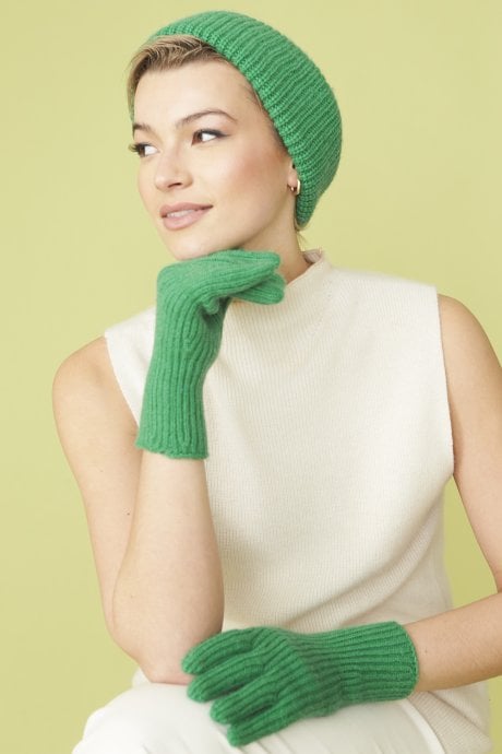 JAYLEY Banana Peel Blend Beanie Hat