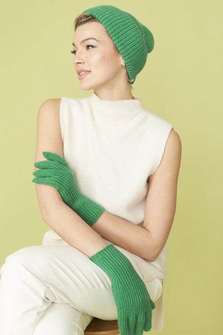 JAYLEY Banana Peel Blend Beanie Hat