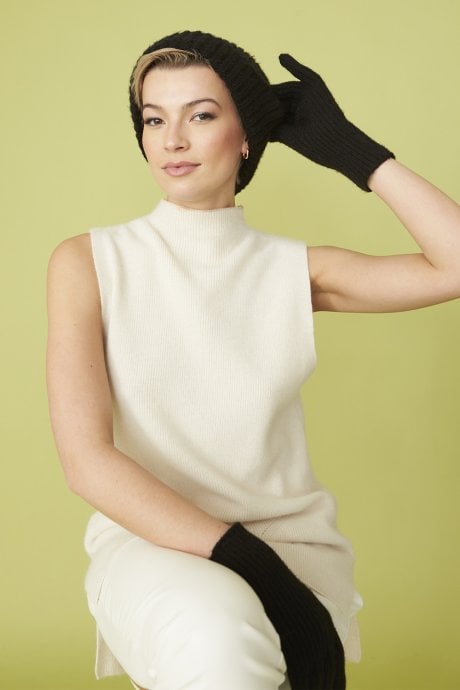 JAYLEY Black Banana Peel Blend Gloves