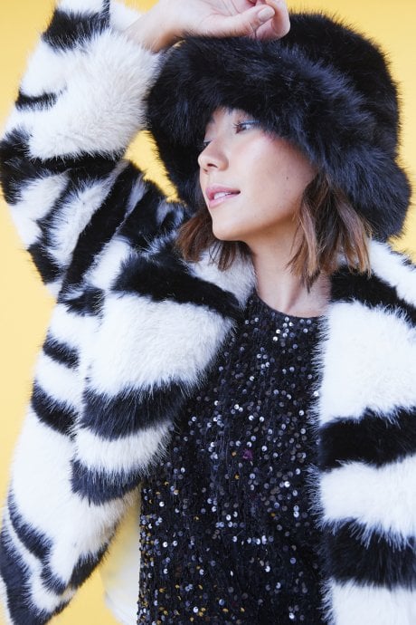 JAYLEY Black Eco Bamboo Bucket Hat